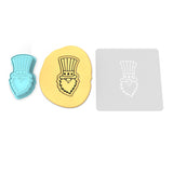 Uncle Sam Gnome Head Cookie Cutter | Stamp | Stencil