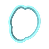 Valentine Tongue No Cookie Cutter | Stamp | Stencil Girly / Dolls / Princess Cookie Cutter Lady MINI - 2 Inches (5cm) Cookie Cutter ONLY (Outline)