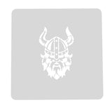 Viking Cookie Cutter | Stamp | Stencil #1 Boys/ Army / Outdoorsman Cookie Cutter Lady MINI - 2 Inches (5cm) Stencil ONLY