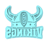 Viking Words Cookie Cutter | Stamp | Stencil #1 Cookie Cutter Lady MINI - 2 Inches (5cm) Stamp ONLY