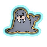 Walrus Body Cookie Cutter | Stamp | Stencil #1