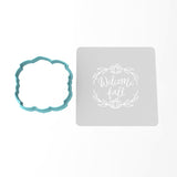Welcome Fall Cookie Cutter | Stamp | Stencil #1