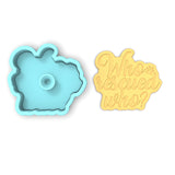 Who Rescued Who Cookie Cutter | Stamp | Stencil #1