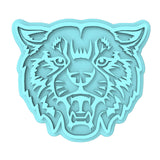 Wildcat Cookie Cutter | Stamp | Stencil #1 Animals & Dinosaurs Cookie Cutter Lady MINI - 2 Inches (5cm) Stamp ONLY