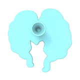 Winnie Sanderson Witch Hair Cookie Cutter | Stamp | Stencil #2