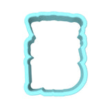 World's #1 Dad Cookie Cutter | Stamp | Stencil #2A fathers day Cookie Cutter Lady MINI - 2 Inches (5cm) Cookie Cutter ONLY (Outline)