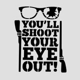 You'll Shoot Your Eye Out Guns Cookie Cutter | Stamp | Stencil #1
