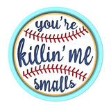 You're Killing Me Smalls Cookie Cutter | Stamp | Stencil #4 4th of july Cookie Cutter Lady