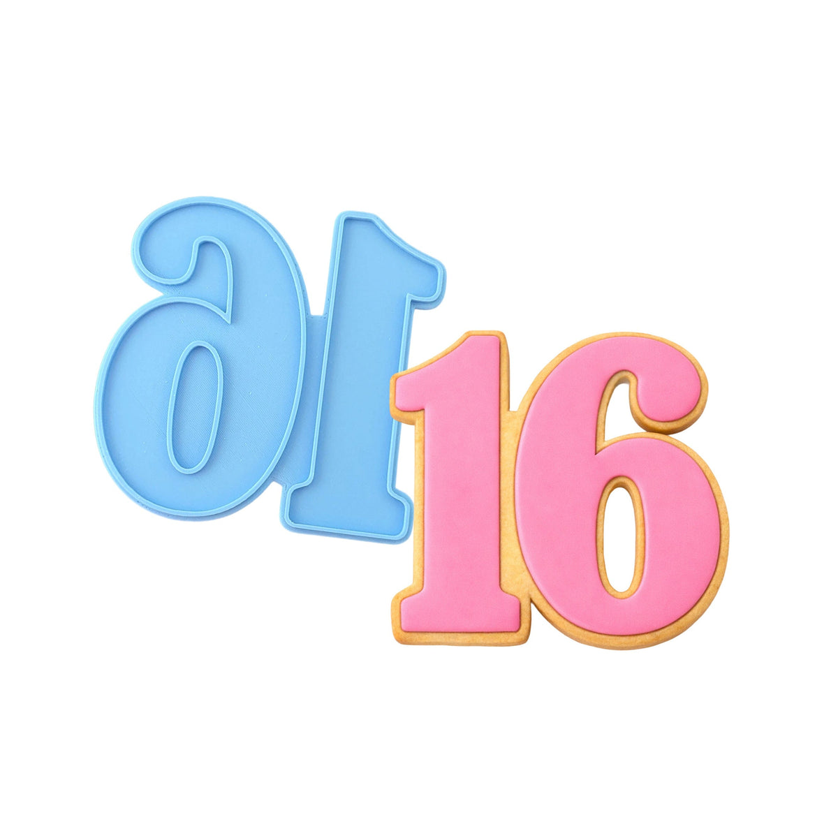 16 Birthday 1 Cookie Cutter | Stamp | Stencil - SHARP EDGES - FAST Shipping - Choose Your Own Size! #1 Cookie Cutter Lady LITTLE - 3 Inches (7.62cm) Stamp ONLY 