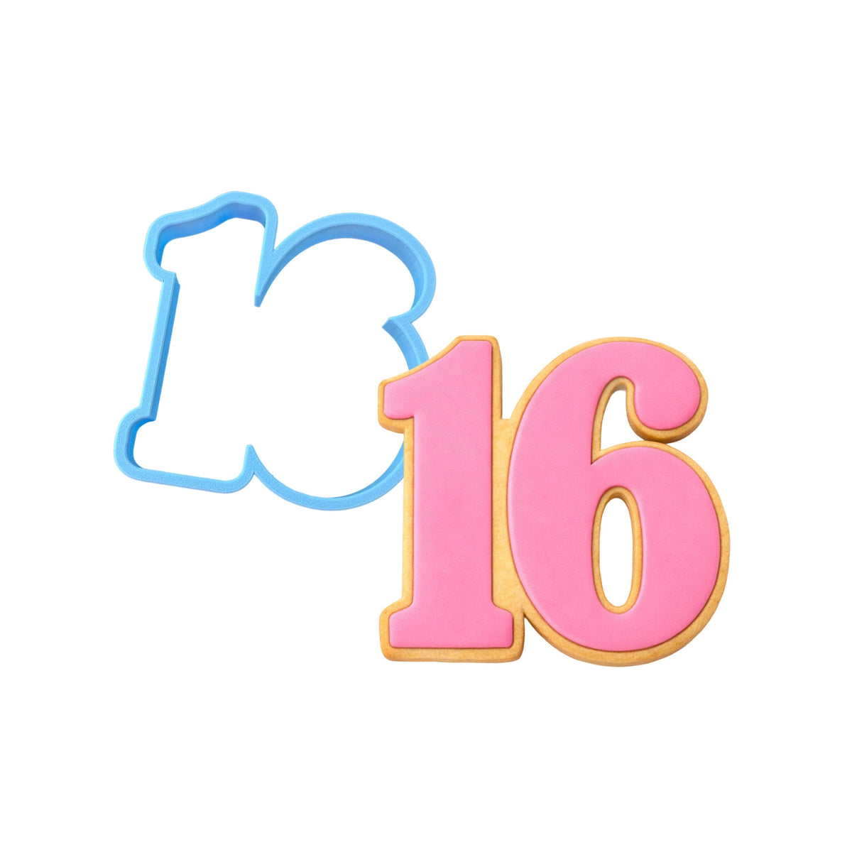 16 Birthday 1 Cookie Cutter | Stamp | Stencil - SHARP EDGES - FAST Shipping - Choose Your Own Size! #1 Cookie Cutter Lady LITTLE - 3 Inches (7.62cm) Cookie Cutter ONLY (Outline) 