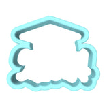 2024 Graduation Cookie Cutter | Stamp | Stencil #3C Wedding / Baby / V Day Cookie Cutter Lady MINI - 2 Inches (5cm) Cookie Cutter ONLY (Outline) 