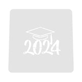 2024 Graduation Cookie Cutter | Stamp | Stencil #3C Wedding / Baby / V Day Cookie Cutter Lady MINI - 2 Inches (5cm) Stencil ONLY 