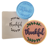 Thankful Cookie Cutter  Outline & Stamp #1