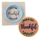 Thankful Cookie Cutter  Outline & Stamp #1