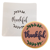 Thankful Cookie Cutter  Outline & Stamp #1
