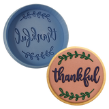 Thankful Cookie Cutter  Outline & Stamp #1