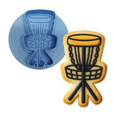 Disc Golf Chains 1 Cookie Cutter | Stamp | Stencil - SHARP EDGES - FAST Shipping - Choose Your Own Size! #1