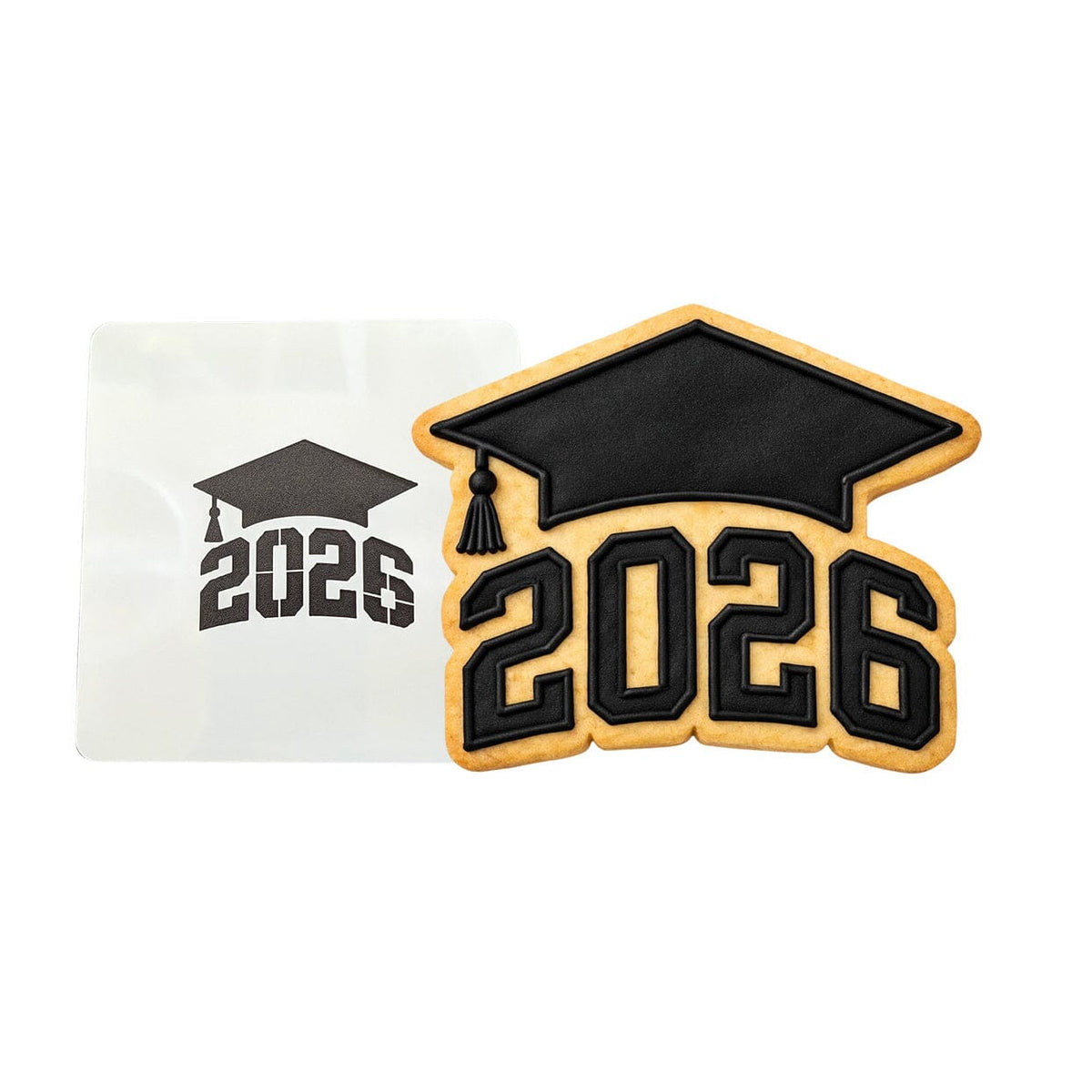 2026 Black Cap 1 Cookie Cutter | Stamp | Stencil - SHARP EDGES - FAST Shipping - Choose Your Own Size! #1 Cookie Cutter Lady LITTLE - 3 Inches (7.62cm) Stencil ONLY 