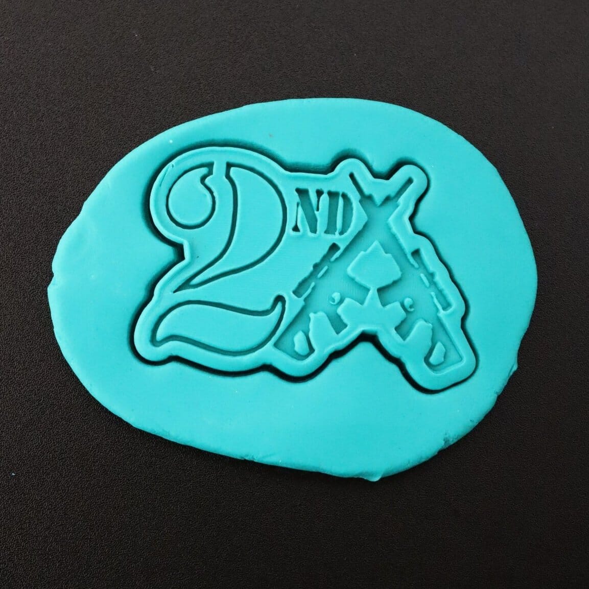 2nd Amendment Rifles Cookie Cutter | Stamp | Stencil #1 Boys/ Army / Outdoorsman Cookie Cutter Lady 