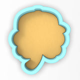 4 Leaf Clover Cool Hat 1 Cookie Cutter | Stamp | Stencil - SHARP EDGES - FAST Shipping - Choose Your Own Size! #1