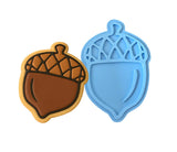 Acorn Cookie Cutter | Stamp | Stencil #1 Animals & Dinosaurs Cookie Cutter Lady MINI - 2 Inches (5cm) Stamp ONLY 