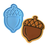 Acorn Cookie Cutter | Stamp | Stencil #1 Animals & Dinosaurs Cookie Cutter Lady 