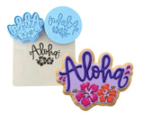 Aloha Cookie Cutter | Stamp | Stencil #1 Animals & Dinosaurs Cookie Cutter Lady MINI - 2 Inches (5cm) **FULL SET BUNDLE** Cutter + Stamp + Stencil + Debosser **BEST DEAL** 