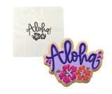 Aloha Cookie Cutter | Stamp | Stencil #1 Animals & Dinosaurs Cookie Cutter Lady MINI - 2 Inches (5cm) Stencil ONLY 