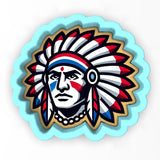 a picture of a native american indian headdress