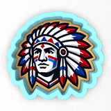 a picture of a native american indian headdress