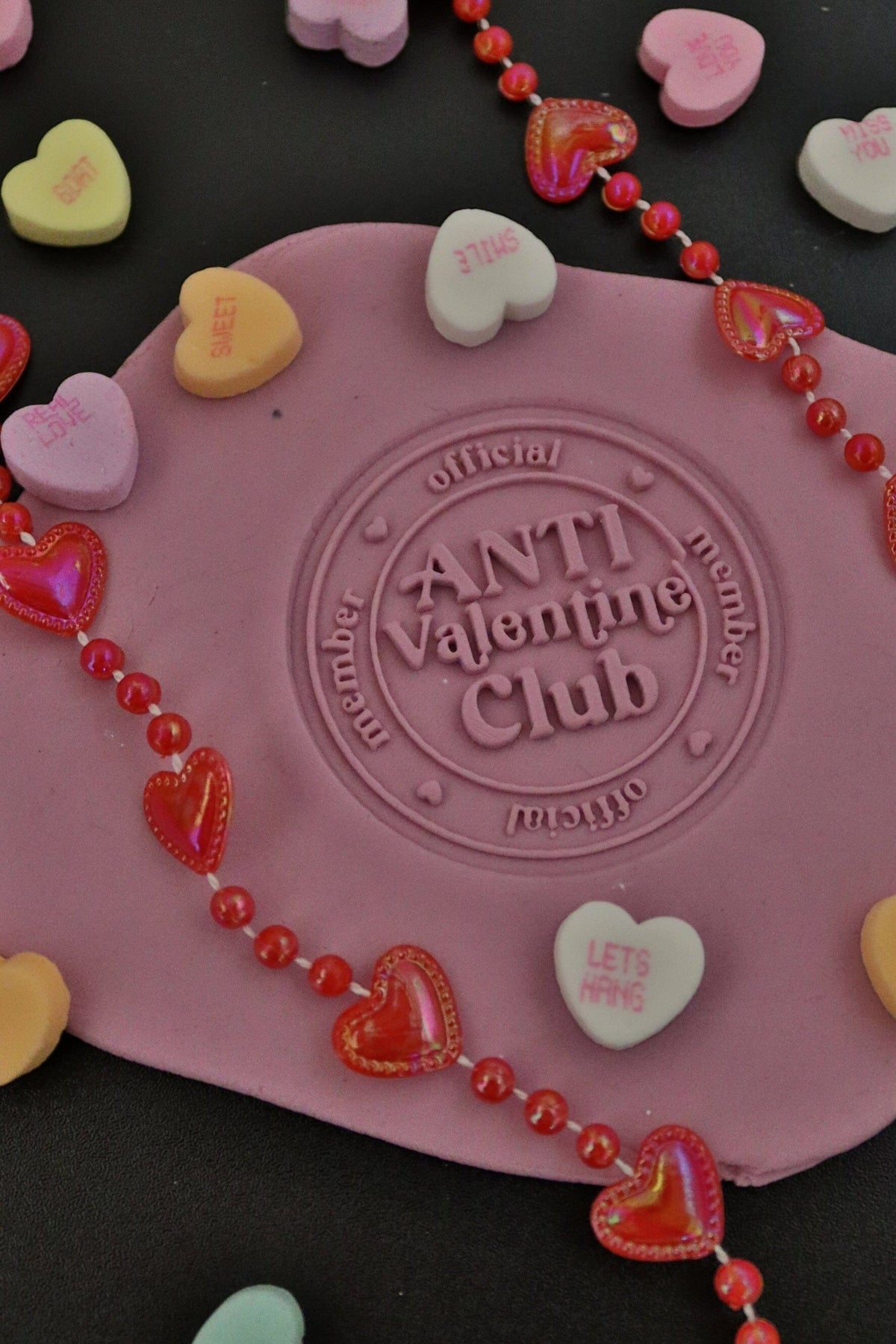 Anti Valentine Club Cookie Cutter | Stamp | Stencil #1 Wedding / Baby / V Day Cookie Cutter Lady 