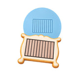 Baby Crib Cookie Cutter | Stamp | Stencil #1 Wedding / Baby / V Day Cookie Cutter Lady MINI - 2 Inches (5cm) Debosser ONLY 