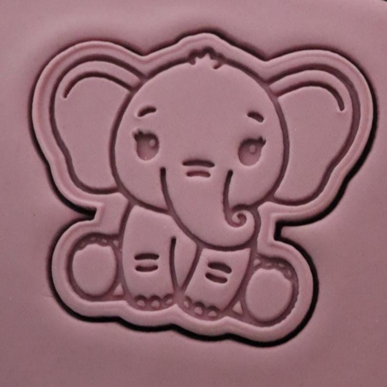 Baby Elephant Cookie Cutter | Stamp | Stencil #1 Wedding / Baby / V Day Cookie Cutter Lady 