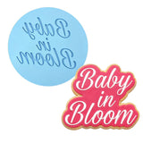 Baby in Bloom Cookie Cutter | Stamp | Stencil #3 Cookie Cutters Cookie Cutter Lady MINI - 2 Inches (5cm) Debosser ONLY 