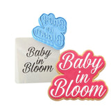 Baby in Bloom Cookie Cutter | Stamp | Stencil #3 Cookie Cutters Cookie Cutter Lady 