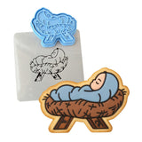 Baby Jesus Cookie Cutter | Stamp | Stencil #1 Xmas / Winter / NYE Cookie Cutter Lady 