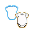 Baby Onesie Cookie Cutter | Stamp | Stencil #1 Wedding / Baby / V Day Cookie Cutter Lady MINI - 2 Inches (5cm) Cookie Cutter ONLY (Outline) 