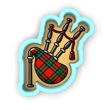 Bagpipes 2 Cookie Cutter | Stamp | Stencil - SHARP EDGES - FAST Shipping - Choose Your Own Size! #1