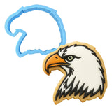 Bald Eagle Cookie Cutter | Stamp | Stencil #1 Animals & Dinosaurs Cookie Cutter Lady MINI - 2 Inches (5cm) Cookie Cutter ONLY (Outline) 