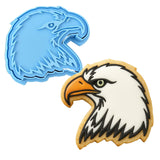 Bald Eagle Cookie Cutter | Stamp | Stencil #1 Animals & Dinosaurs Cookie Cutter Lady MINI - 2 Inches (5cm) **BUNDLE** Cutter + Stamp 