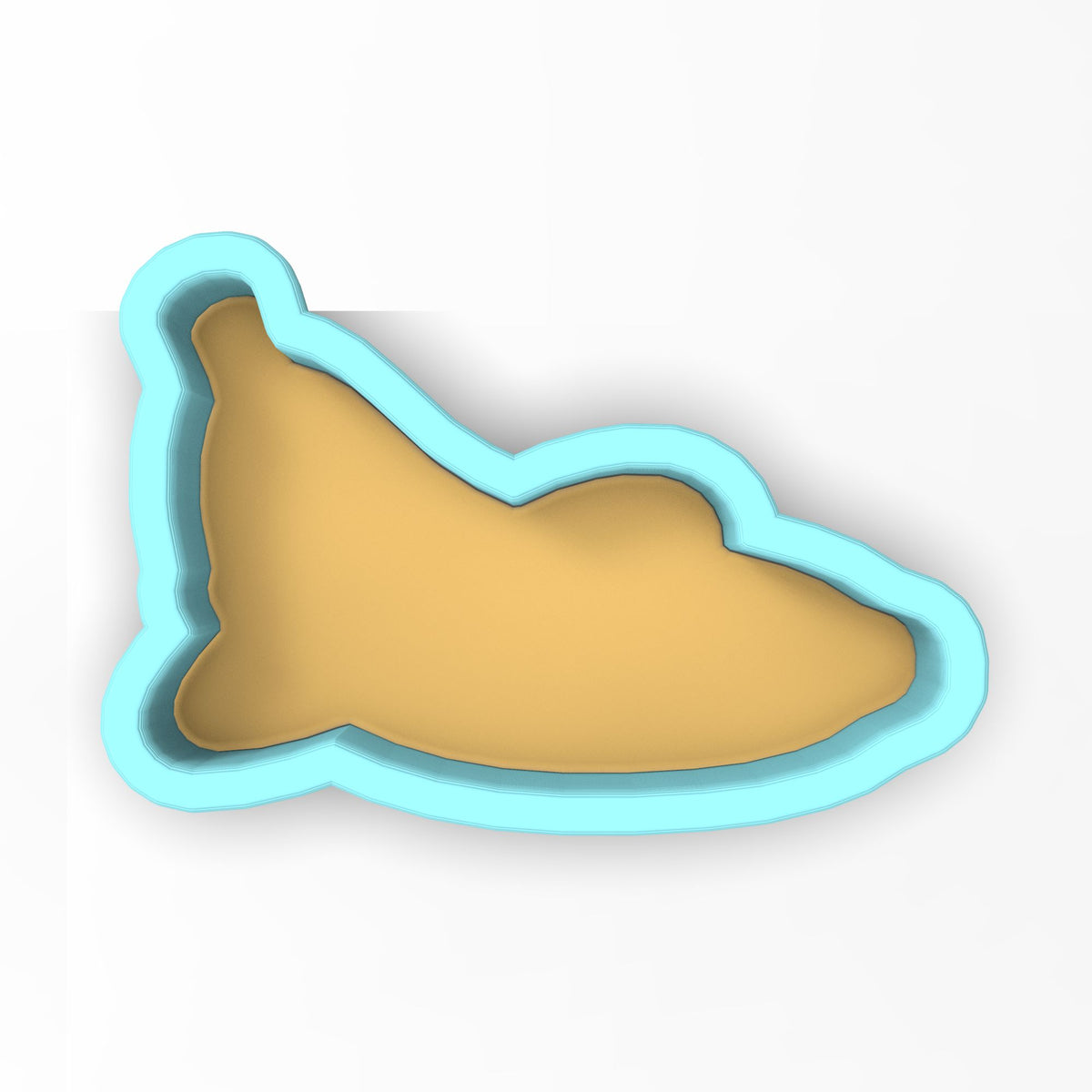 Banana Underwear Funny Cookie Cutter | Stamp | Stencil - SHARP EDGES - FAST Shipping - Choose Your Own Size! #1