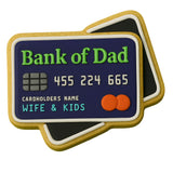 Bank of Dad Cookie Cutter | Stamp | Stencil #1