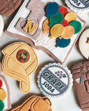 Baseball Cap Hat Cookie Cutter Sports Cookie Cutter Lady 