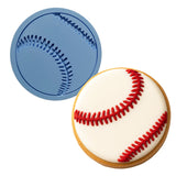 Baseball Cookie Cutter | Stamp | Stencil #1 Sports Cookie Cutter Lady MINI - 2 Inches (5cm) Debosser ONLY 