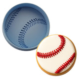 Baseball Cookie Cutter | Stamp | Stencil #1 Sports Cookie Cutter Lady MINI - 2 Inches (5cm) **BUNDLE** Cutter + Debosser 