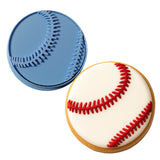 Baseball Cookie Cutter | Stamp | Stencil #1 Sports Cookie Cutter Lady MINI - 2 Inches (5cm) **BUNDLE** Cutter + Stamp 