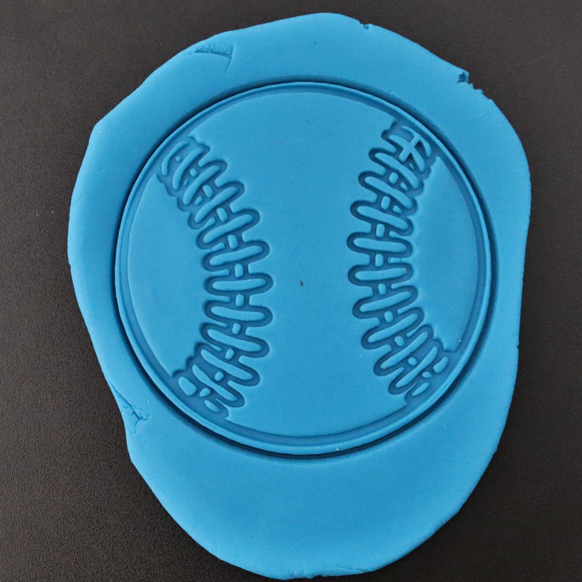Baseball Cookie Cutter | Stamp | Stencil - SHARP EDGES - FAST Shipping - Choose Your Own Size! #1 Cookie Cutter Lady 