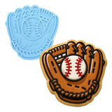 Baseball Glove Cookie Cutter | Stamp | Stencil - SHARP EDGES - FAST Shipping - Choose Your Own Size! #1 Cookie Cutter Lady LITTLE - 3 Inches (7.62cm) Stamp ONLY 