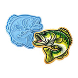 Bass Green 1 Cookie Cutter | Stamp | Stencil - SHARP EDGES - FAST Shipping - Choose Your Own Size! #1 Cookie Cutter Lady LITTLE - 3 Inches (7.62cm) **BUNDLE** Cutter + Stamp 
