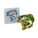 Bass Green 1 Cookie Cutter | Stamp | Stencil - SHARP EDGES - FAST Shipping - Choose Your Own Size! #1 Cookie Cutter Lady LITTLE - 3 Inches (7.62cm) **BUNDLE** Cutter + Stencil 